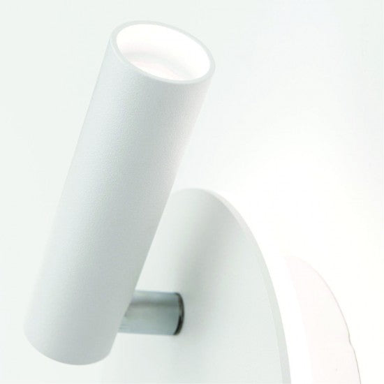 Aplica LED alba cu spot, 10W, 430 lm, 140x140x68 mm