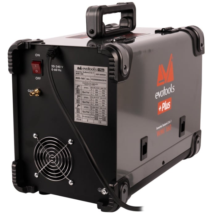 Invertor Sudura 3 in 1 EvoTools PLUS WMI160, 160A, MMA/MIG/TIG