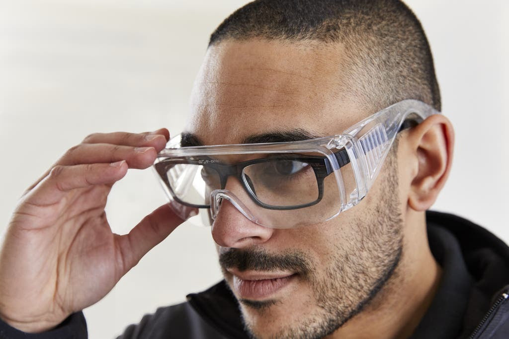 Ochelari de protectie transparenti din policarbonat