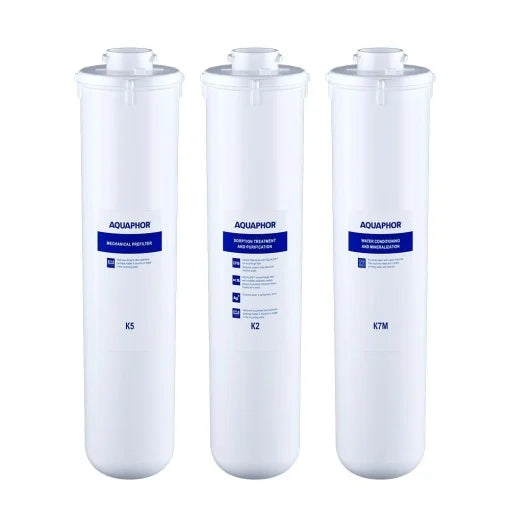Set cartuse AQUAPHOR K5-K2-K7M PROFESIONAL RO-101S/102S