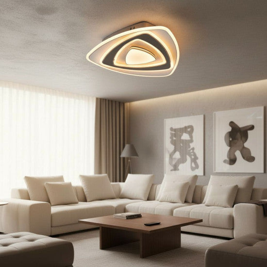 Plafoniera LED Sponde 72W, 5650lm, 400x50mm