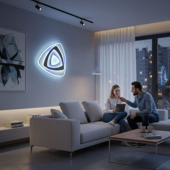 Plafoniera LED Sponde 72W, 5650lm, 400x50mm