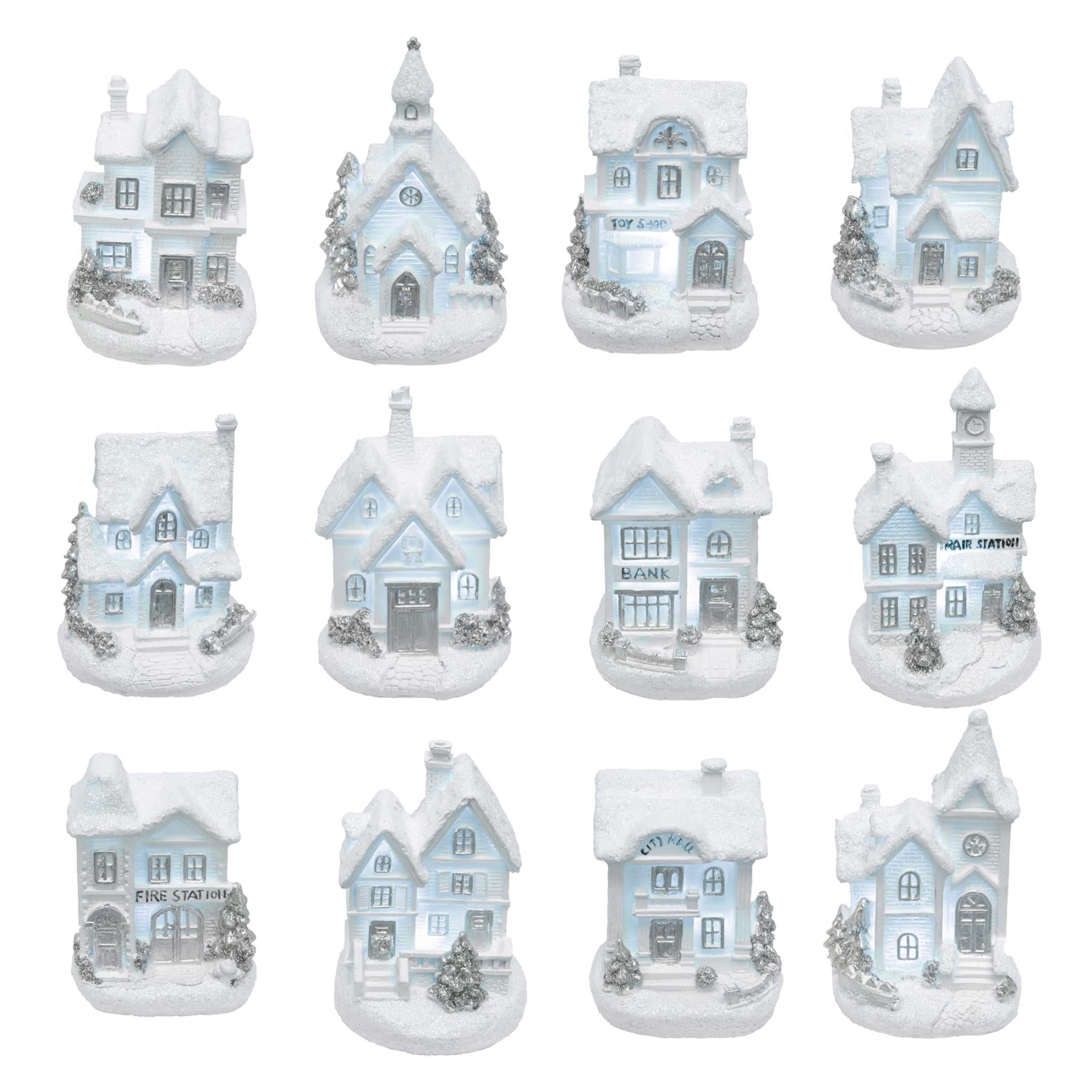 Casuta LED Alb, 12 Bucati/Display, Interior, KDC 02