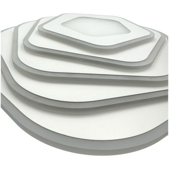 Plafoniera LED Surtur 125W, 8550lm, 400x400x73mm