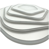 Plafoniera LED Surtur 125W, 8550lm, 400x400x73mm