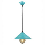 Candelabru Alaska Turquoise, 1xE27, 60W, 65x28cm
