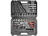 Trusa tubulare Yato 120 piese Metric & SAE, otel CrV 50BV30, biti S2, clichet 72 dinti, sistem AS-Drive, cu valiza rezistenta - vedere 2