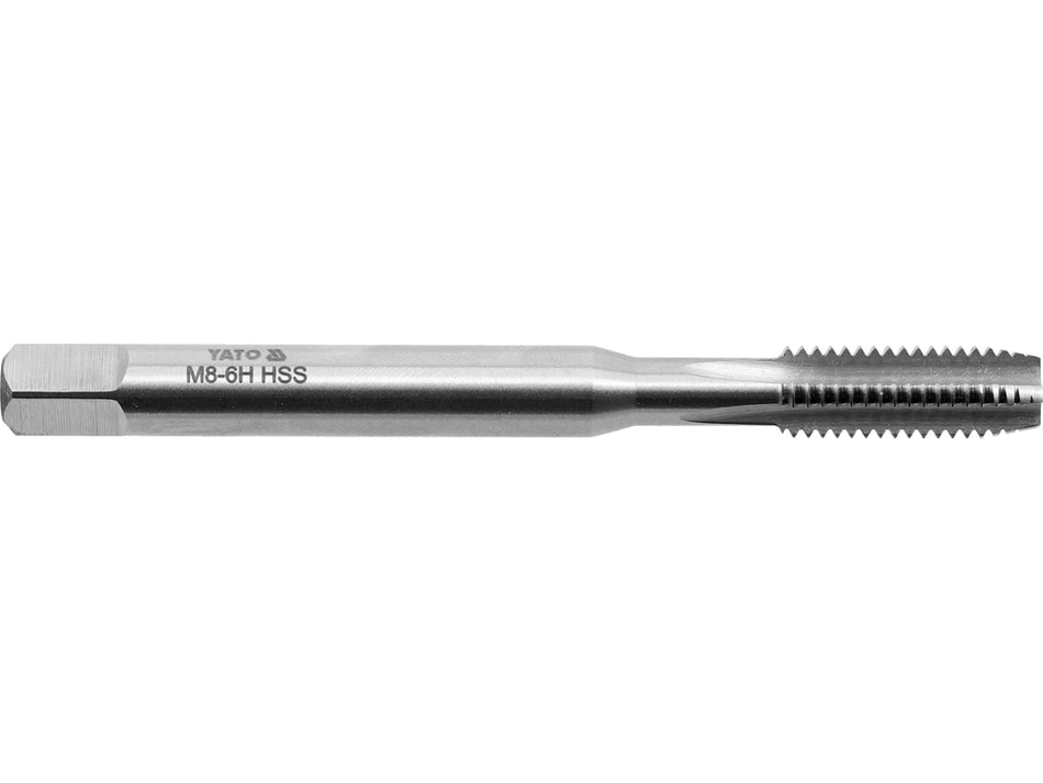Tarod M8 HSS M2, profesional, pentru filetare precisa
