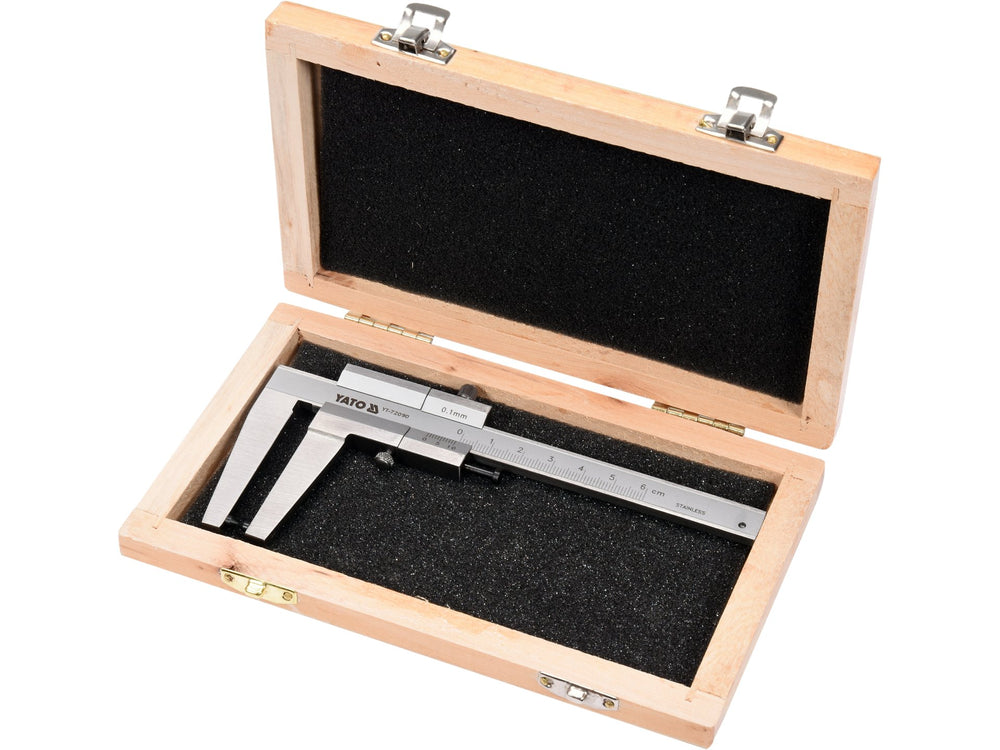 Subler pentru discuri de frana 160 mm, interval 0-60 mm, otel inoxidabil