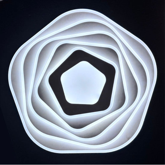 Plafoniera LED Surtur 125W, 8550lm, 400x400x73mm