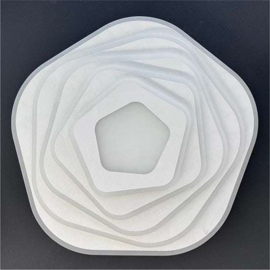 Plafoniera LED Surtur 125W, 8550lm, 400x400x73mm