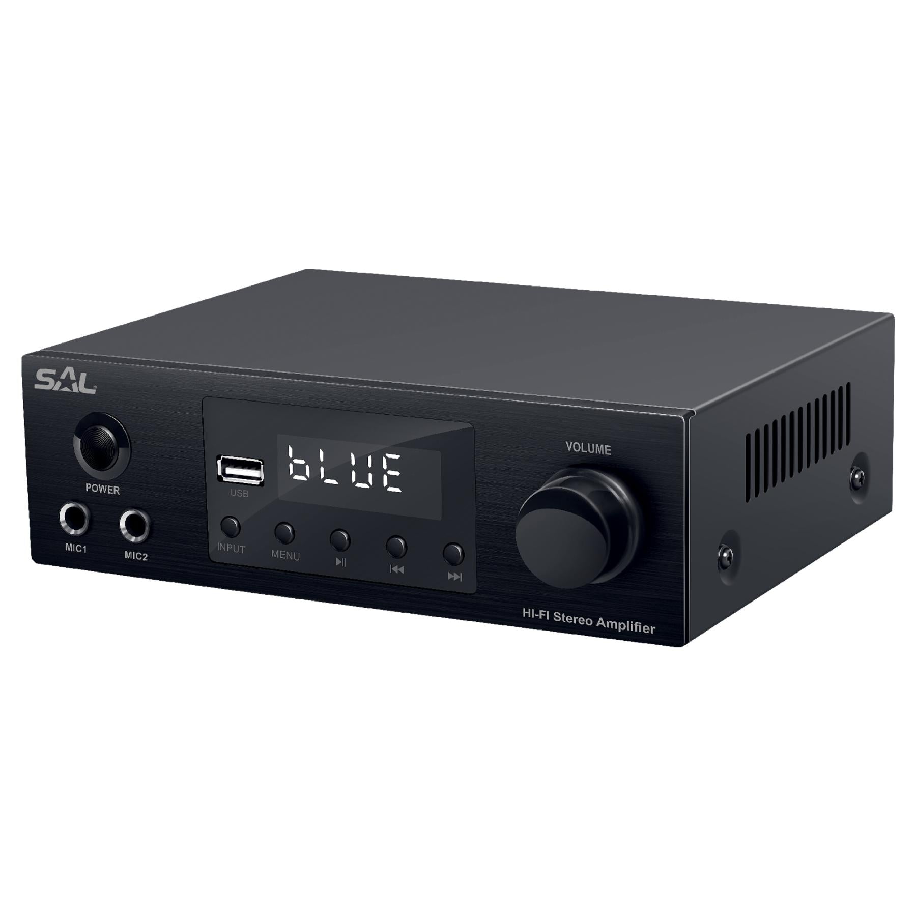 Amplificator Multimedia HiFi BTA 250 | 2x50W, Bluetooth, Radio FM, USB și Intrări Microfon Karaoke