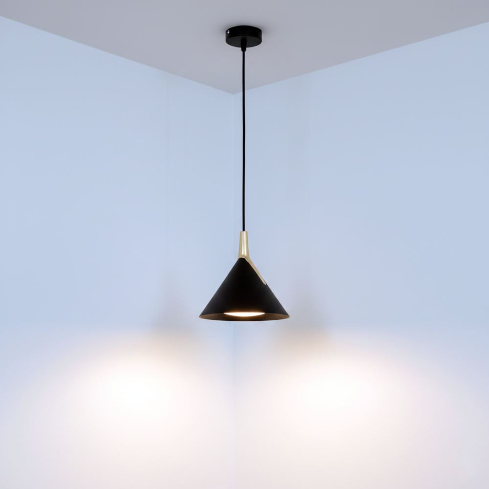 Lustra LED Sirius, 8W, 630lm, 3000K/4000K/6500K, cafeniu