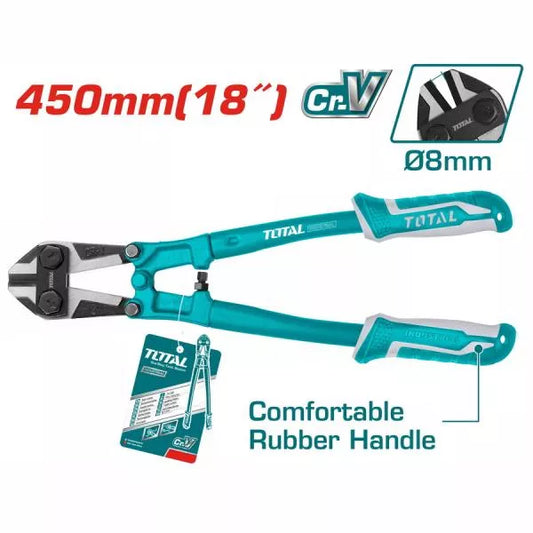 Foarfeca fier beton PROFESIONAL TOTAL 18 inch, Cr-V, 8 mm
