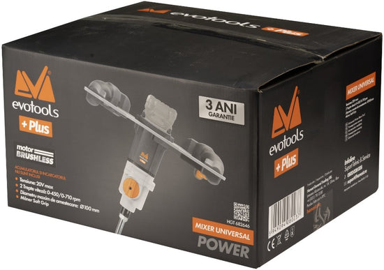 Mixer Universal Brushless EvoTools Plus 20V, 2 viteze