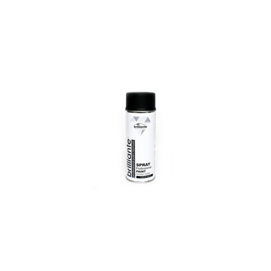 Vopsea spray negru grafit mat RAL 9011, 400ml – Brilliante