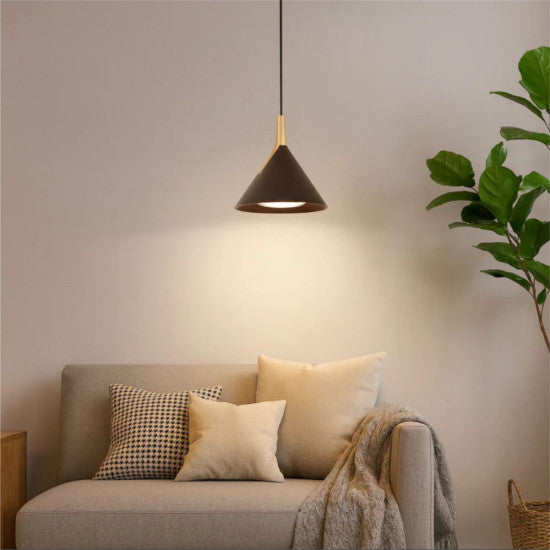 Lustra LED Sirius, 8W, 630lm, 3000K/4000K/6500K, cafeniu