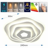 Plafoniera LED Surtur 57W, 4200lm, 240x240x60mm