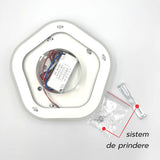 Plafoniera LED Surtur 57W, 4200lm, 240x240x60mm