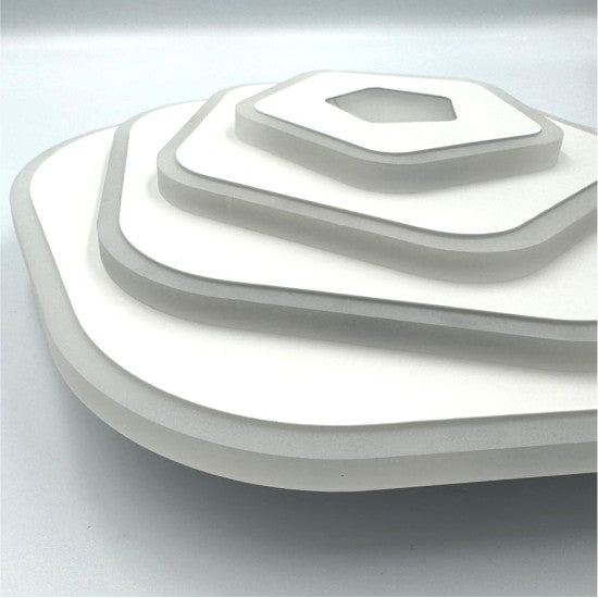 Plafoniera LED Surtur 57W, 4200lm, 240x240x60mm