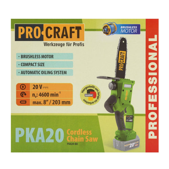 Motofierastrau Procraft PKA20, Brushless, lama 24 cm