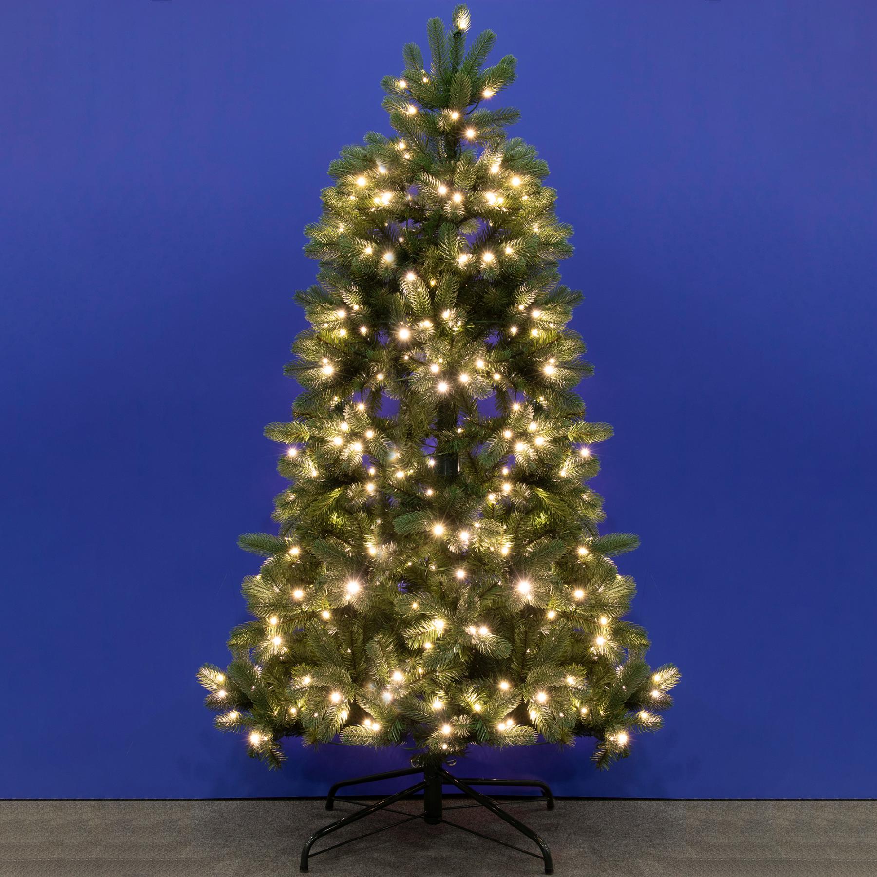 Brad Artificial 150 cm cu LED Integrat, 250 LED, Ace 3D+2D, Talpa Metal – KMF 6/150