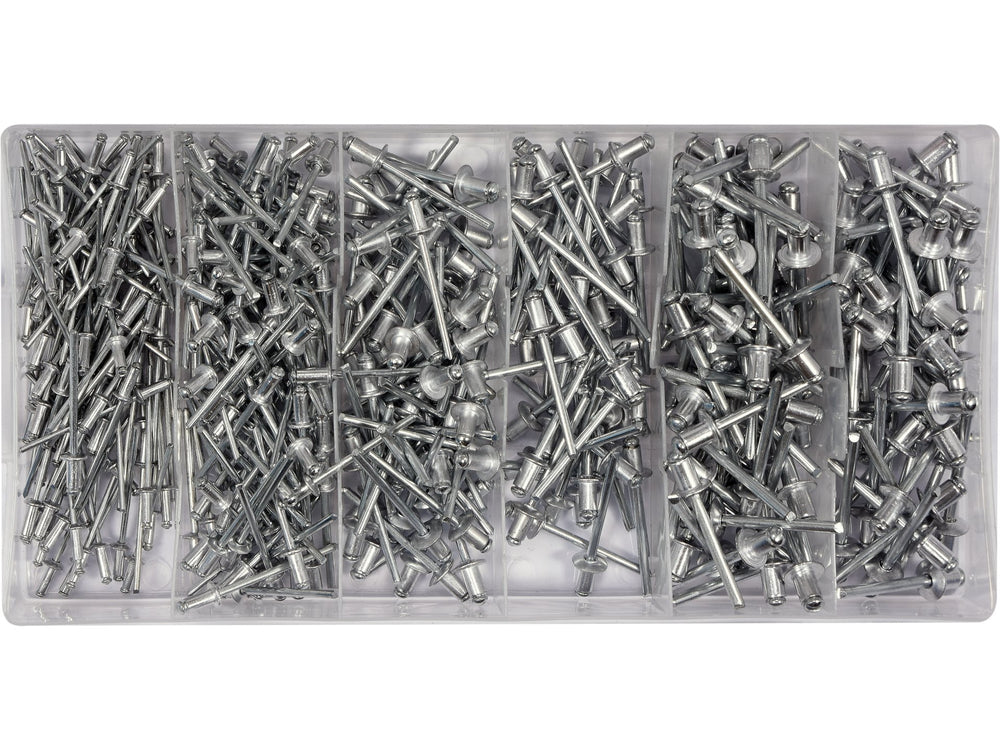 Set nituri oarbe Yato YT-36420, aluminiu, 400 bucati - imagine 2