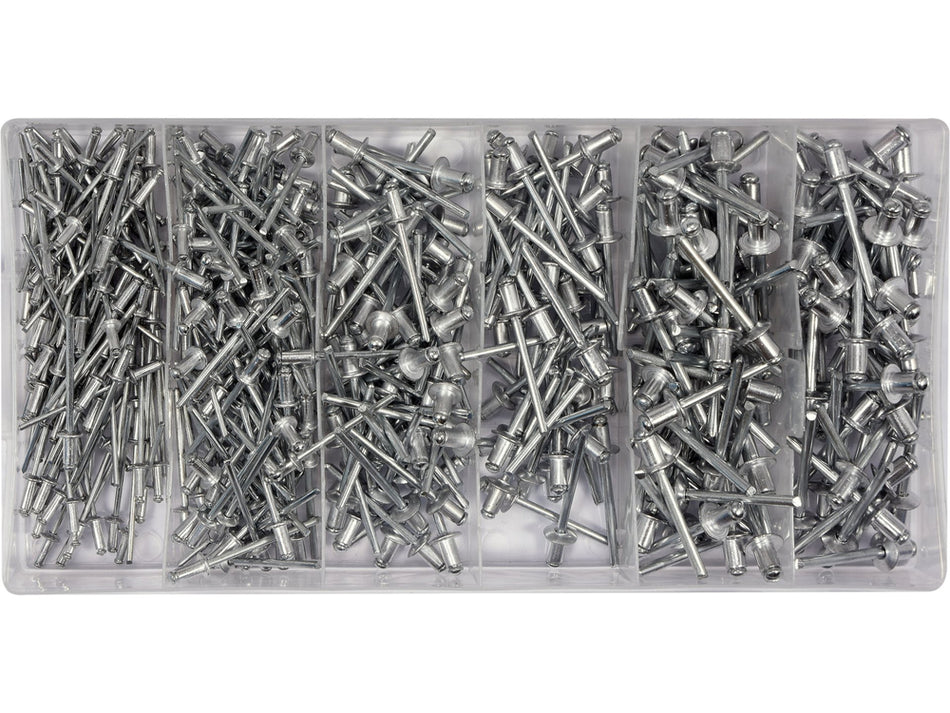 Set popnituri aluminiu 400 buc – rezistenta si versatilitate