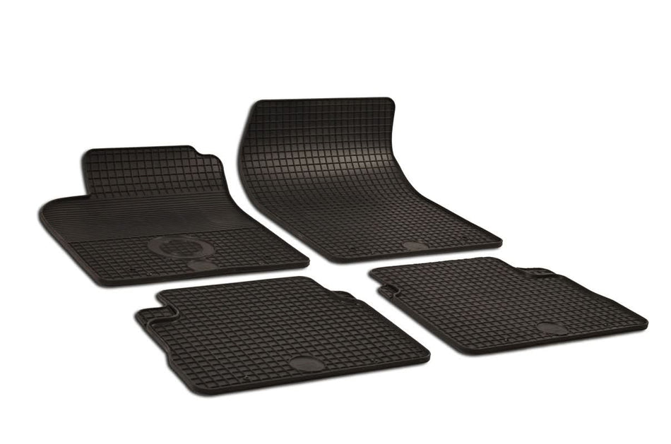 Covorașe Auto Cauciuc Umbrella Gri Carbon pentru Opel Vectra C (2002-2008) și Signum (2003-2008)