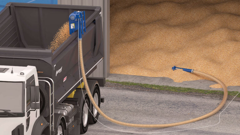 Snec flexibil pentru cereale 220V, 9 m, pana la 4 t/h – TMC, solutie eficienta pentru transport cereale