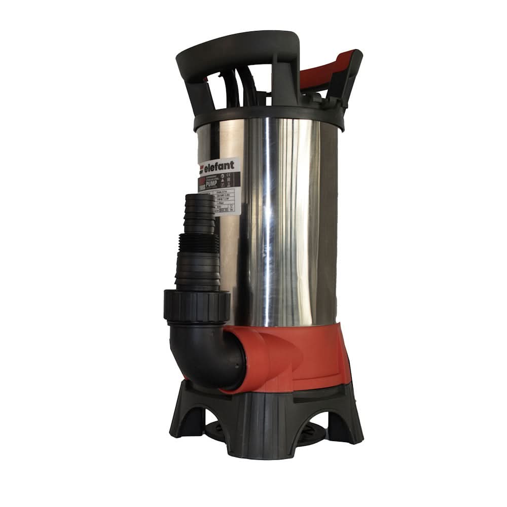 Pompa submersibila pentru apa murdara QDP1100S, 1100W, debit 10500 l/h, inaltime pompare 6.5m, carcasa otel inoxidabil