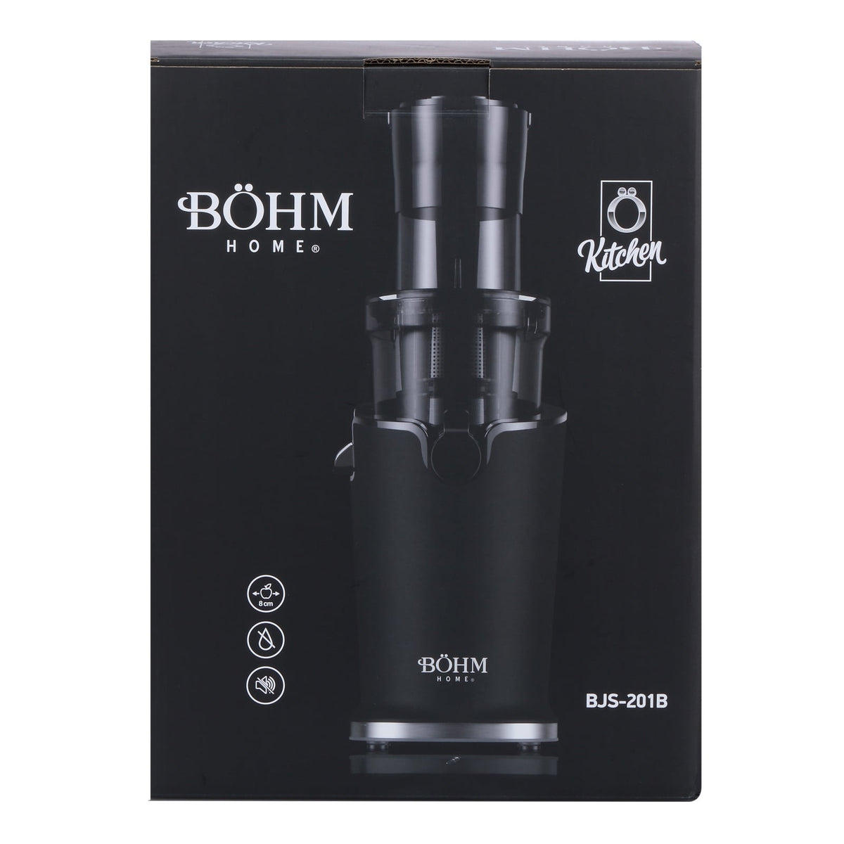 Storcator cu presare la rece BOHM Home BJS-201B, 200 W, Ø89 mm