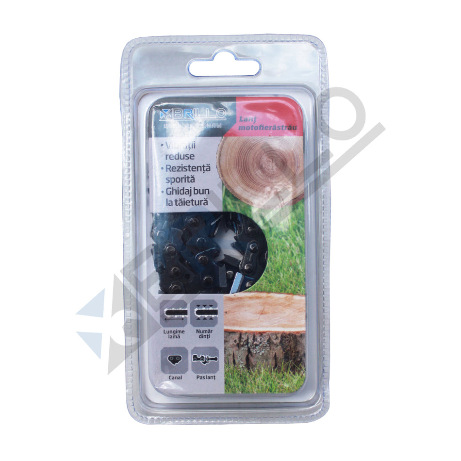 Lant drujba Brillo 33.5D, pas 3.25, grosime canal 1.5 mm, pentru taiere lemne