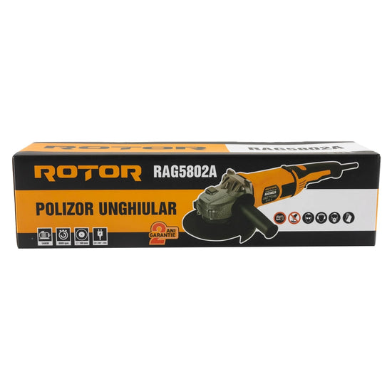 Polizor Unghiular ROTOR RAG5802A, 1400W, disc 180 mm