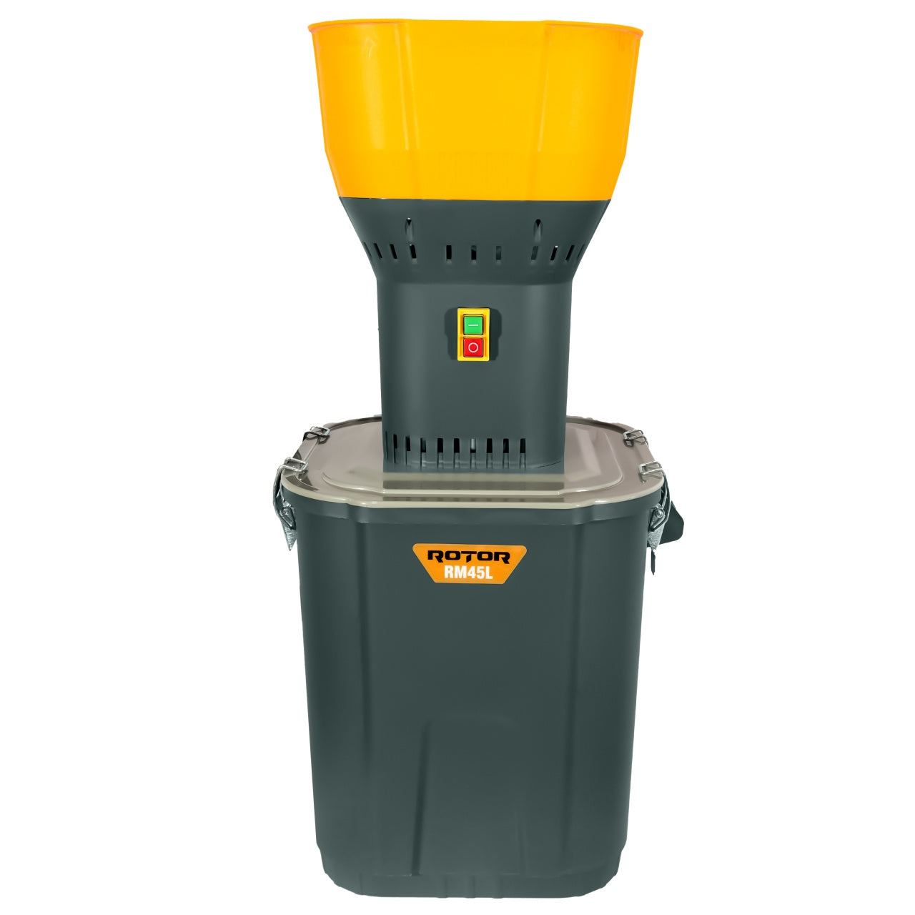 Moară electrică pentru cereale ROTOR RM45L, 1300 W, 19000 rot/min, Capacitate 45 L, 5 site de măcinare