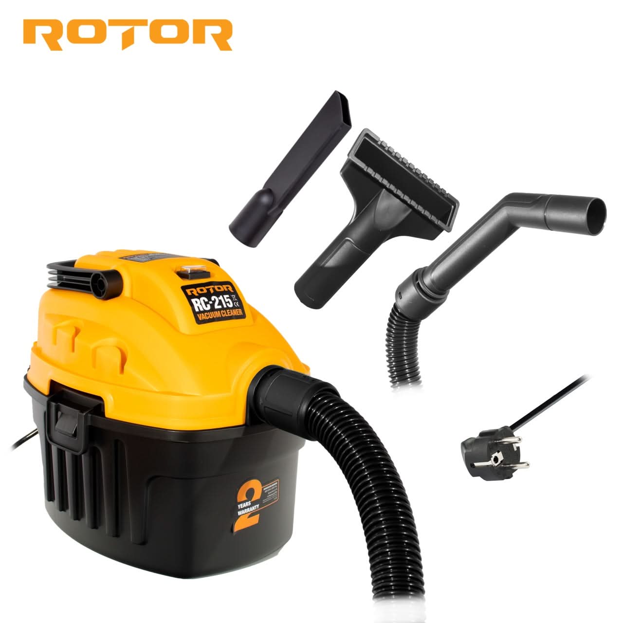 Aspirator industrial ROTOR RC-215 600W 6L 15KPA umed/uscat compact