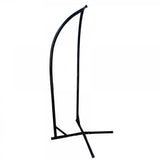 Suport scaun hamac metalic VivaTechnix VMD-1023, teava rotunda 48x1.5 mm, negru mat, 160 kg