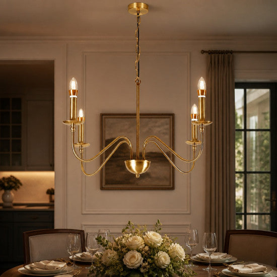 Candelabru Medusa, 4xE14, Ø76x140 cm