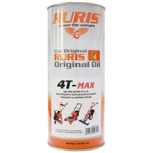 Ulei motor Ruris 4T, 1L, pentru masini tuns gazon, motosape si motocultoare