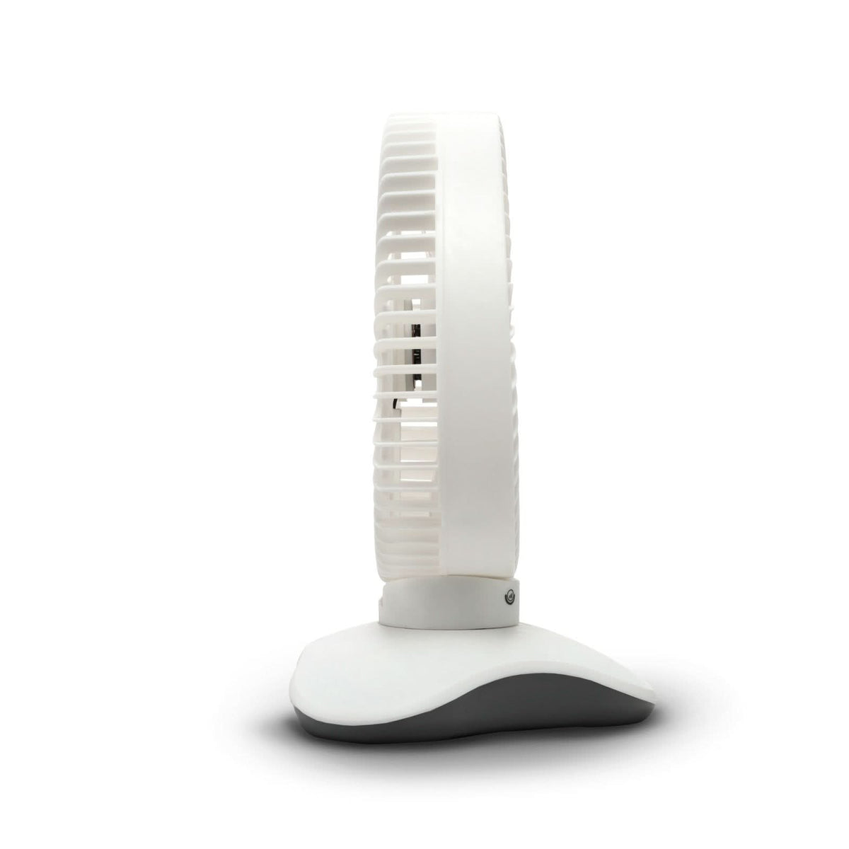 Ventilator de birou USB BÖHM BP2306, 6 inch, 3 viteze, 60° oscilatie, motor brushless 5W, alb