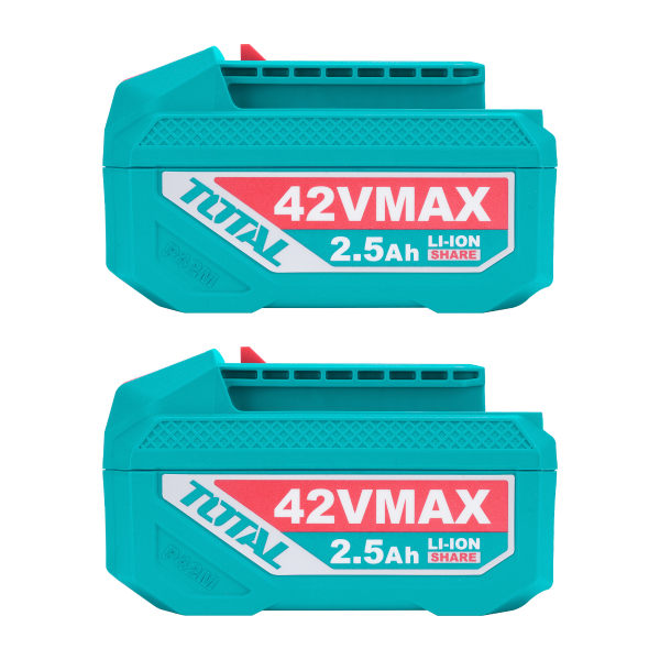 Kit 2 baterii si incarcator TOTAL 42V 2.5Ah