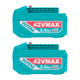 Kit 2 baterii si incarcator TOTAL 42V 2.5Ah