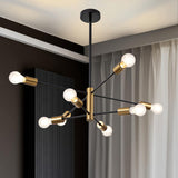 Lustra TAMIAS Auriu, 6xE27, max. 42W, 720x620 mm