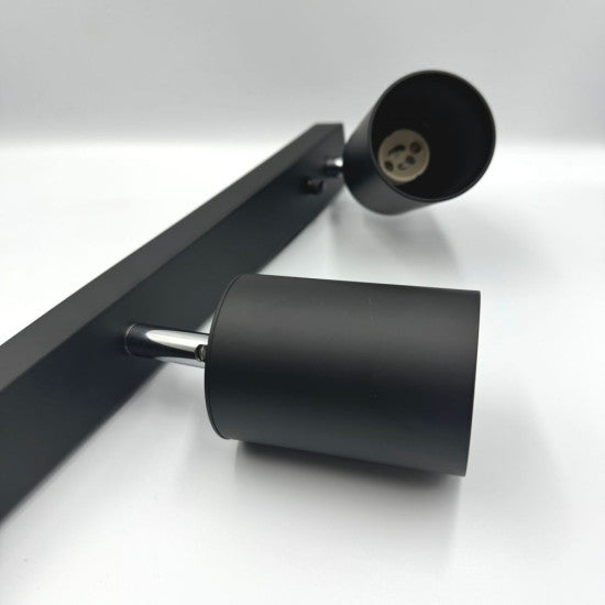 Spot Liniar Reglabil 4xGU10 Negru, 800mm