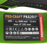 Motofierastrau Procraft PKA20, Brushless, lama 24 cm