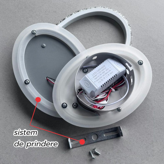 Aplica LED Taygete, 30W, 2200 lm, 250x60 mm