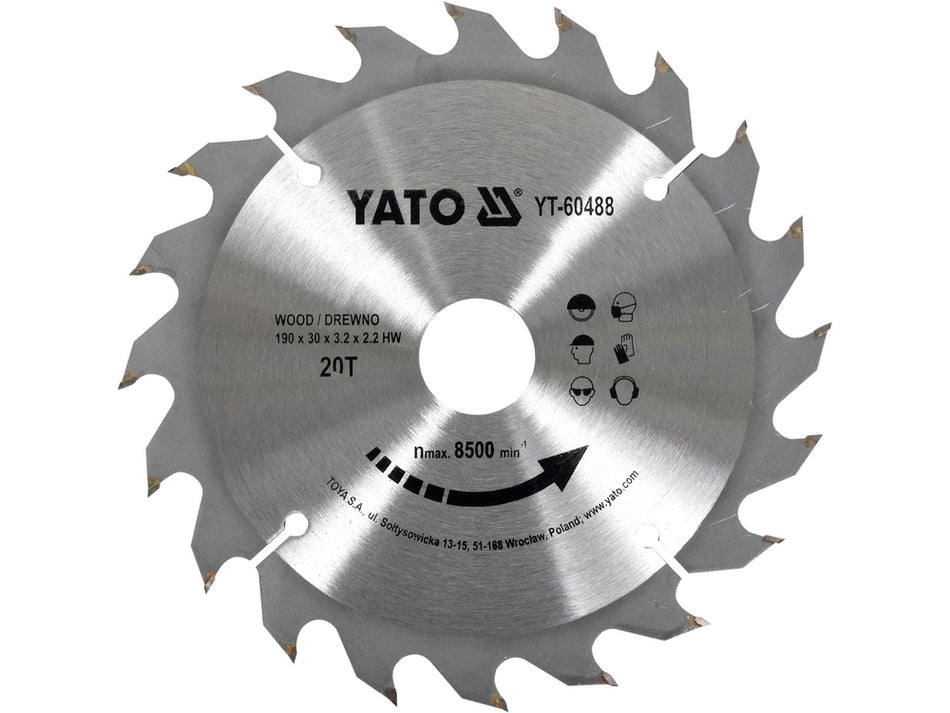 Disc fierastrau circular pentru lemn 200x24T, prindere 30 mm