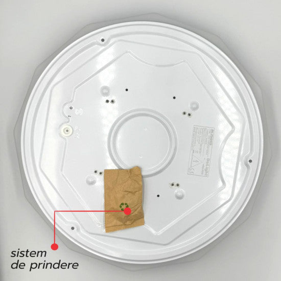 Plafoniera LED Diamant 24W, 1680 lm, 6500K, Ø390 mm
