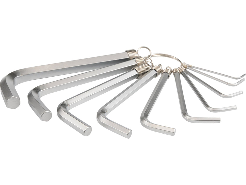 Set chei imbus 10 bucati 1,5-10 mm, otel rezistent, uz profesional