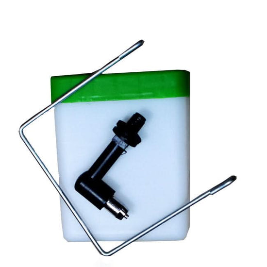 Adapatoare pentru iepuri, 0.5L, verde/alb, (set 24 buc)